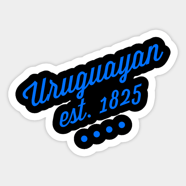 Uruguayan Sticker by MessageOnApparel